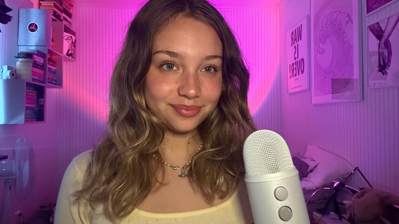 ASMR | Whisper Ramble! 🧸🤍 (lots of clicky and close up whispers)