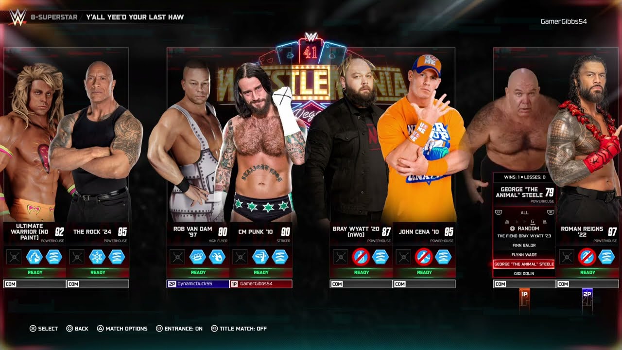 So Many Personas! - WWE 2k25 - With TougherDuck55