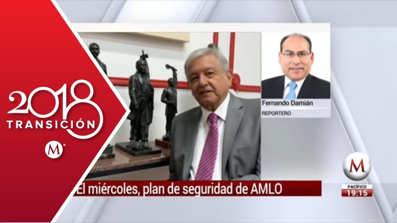 El mi&eacute;rcoles, plan de seguridad de AMLO: Mar&iacute;o Delgado