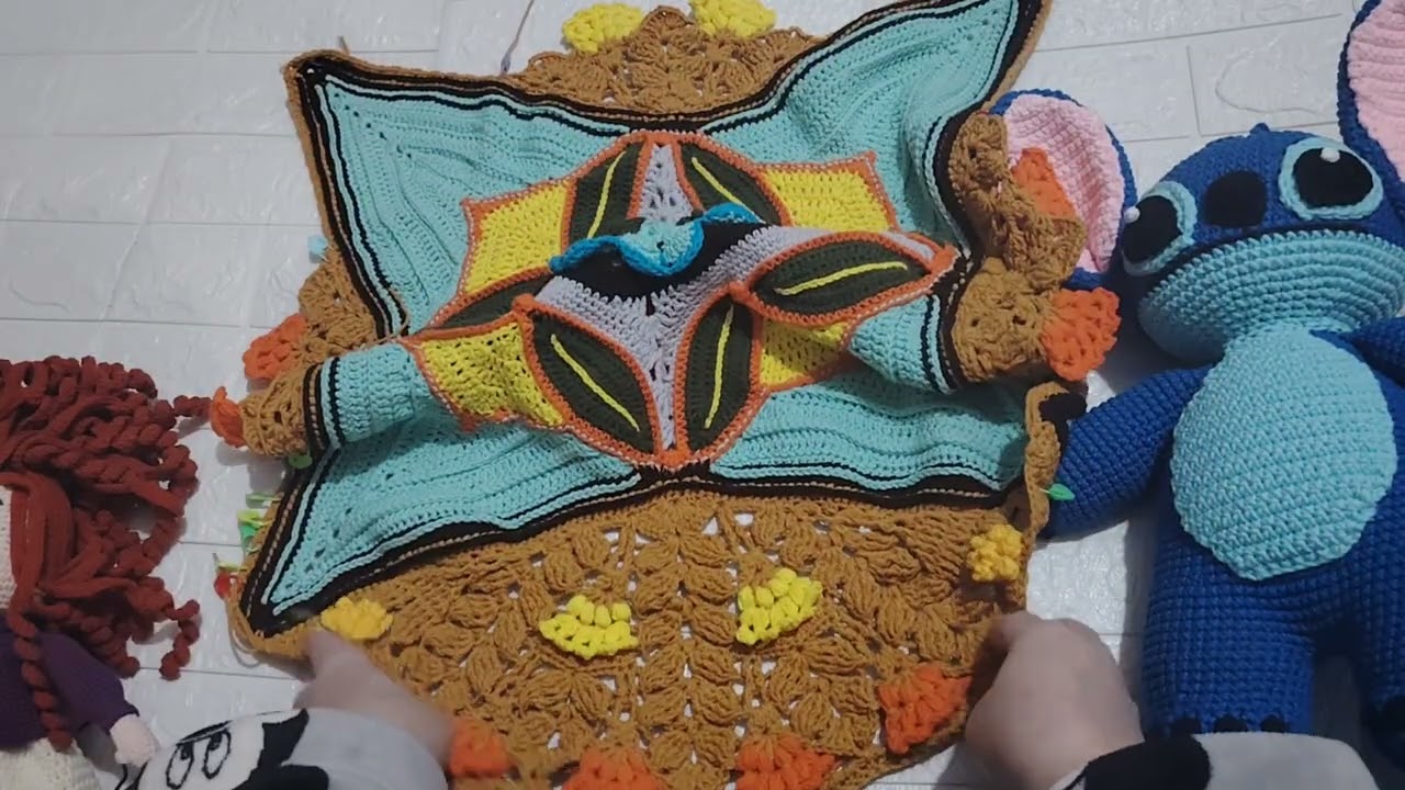 #حصاد _اسبوعين #و دردشة#handmade #amigurumi #crochet #مرحبا 