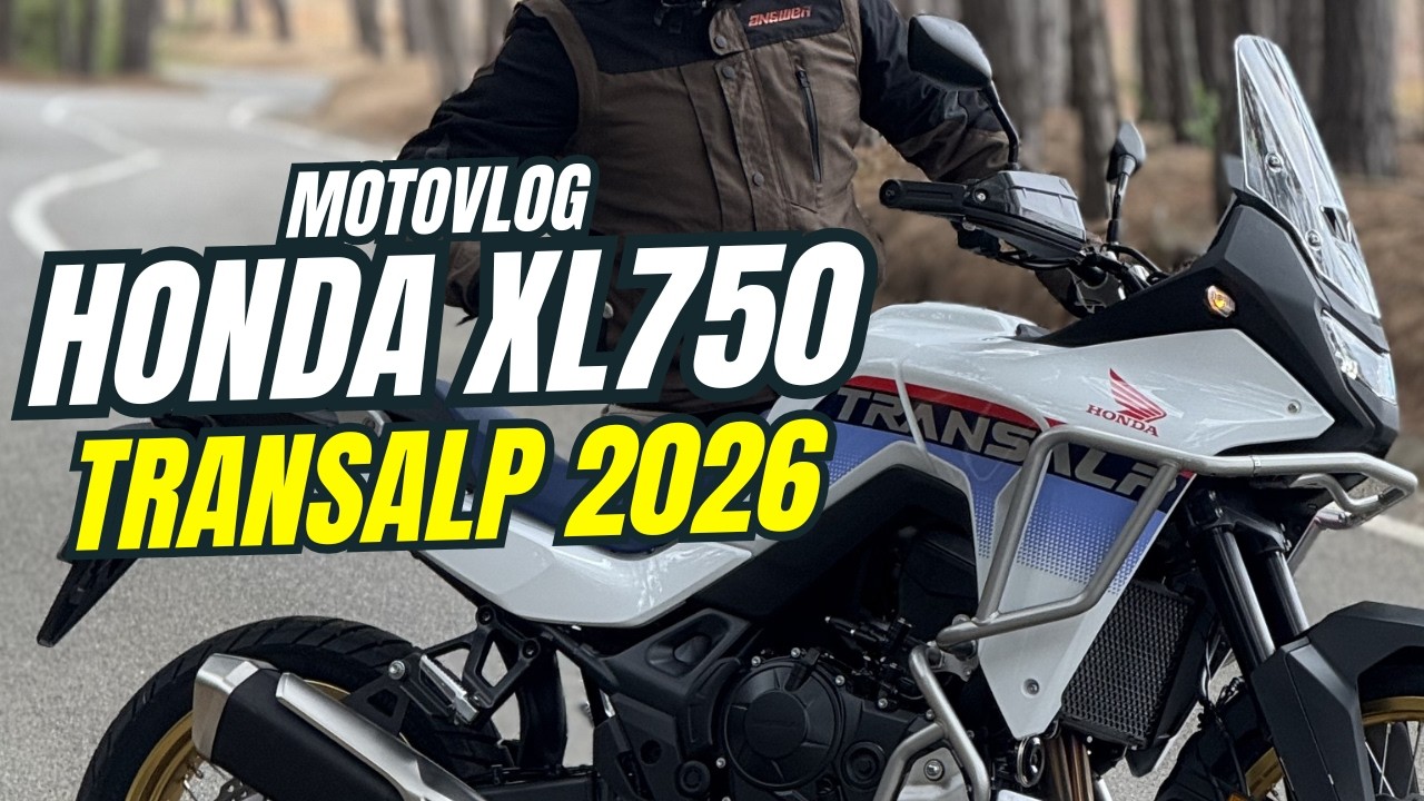 MOTOVLOG  Hablando de la Honda Transalp xl750 2026
