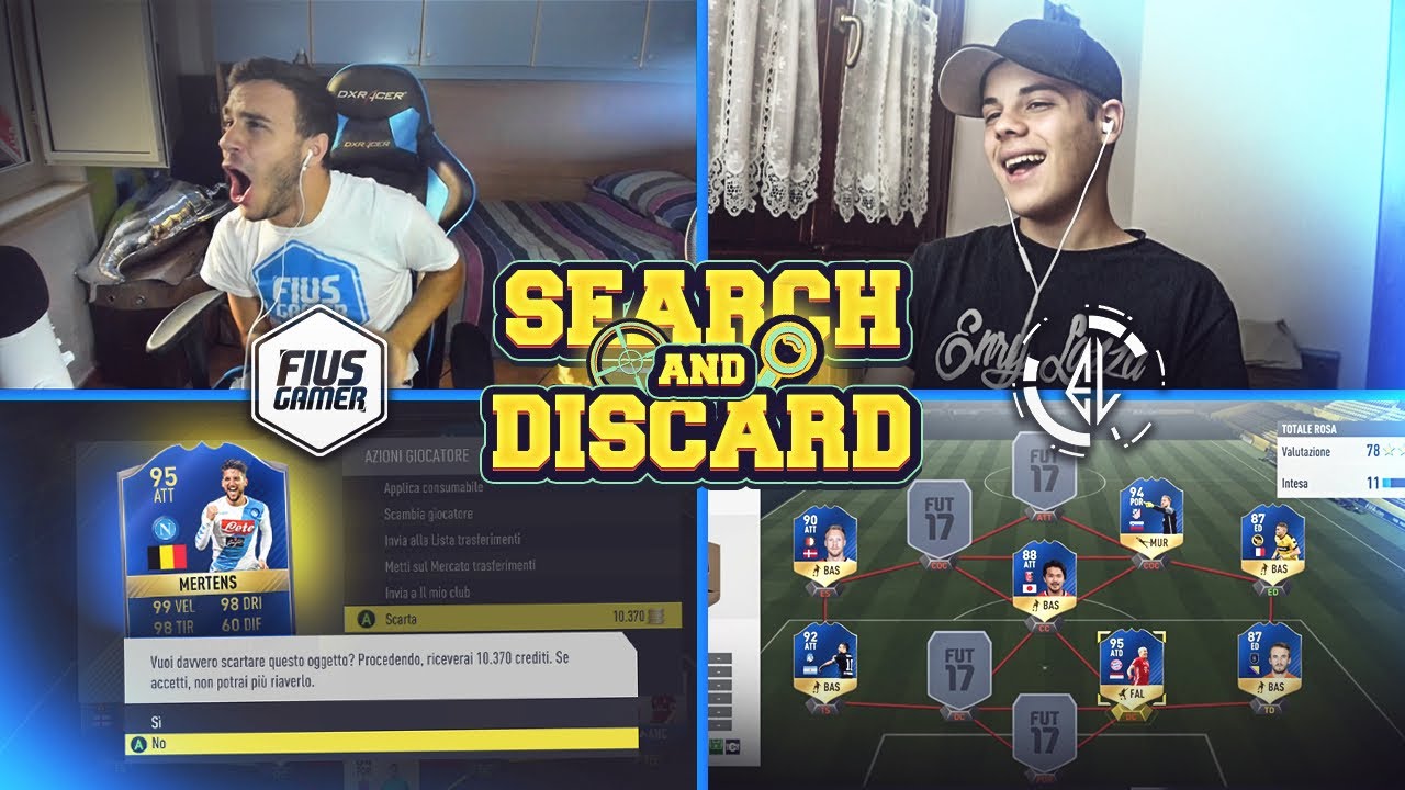 ADDIO MERTENS TOTS 95 | SEARCH & DISCARD WITH 11 ALL!!! FIFA 17