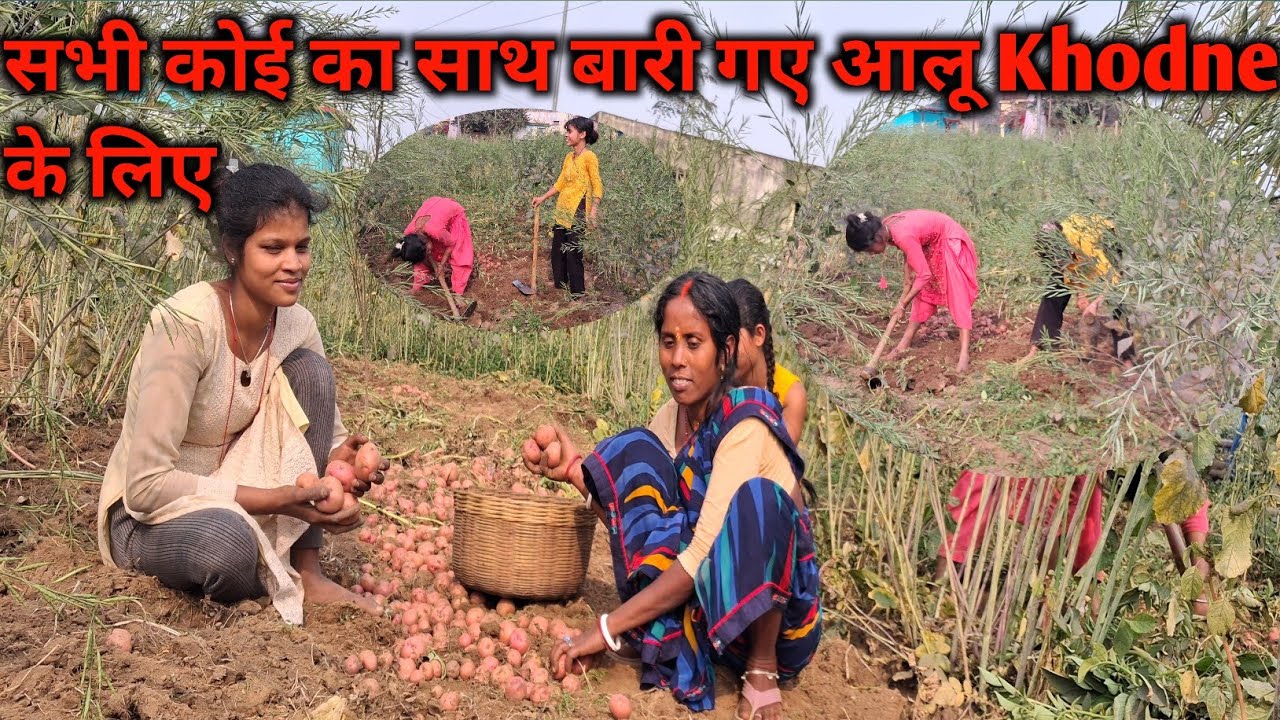 KHODNE GYE VILLAGE LIFE #RUPU FAMILY VLOG #DAILY VLOG 