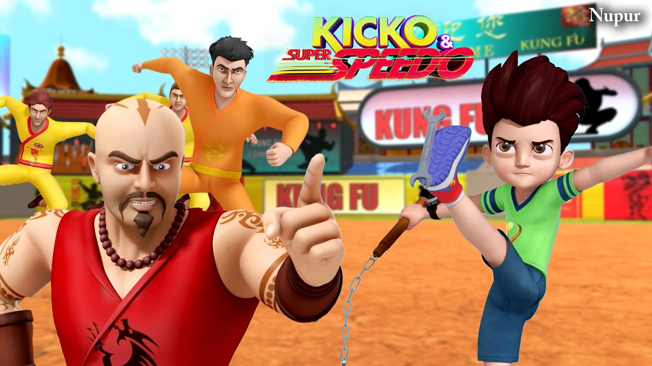 Master Dang & Kicko के बिच हुआ Kung Fu Ultimate Challenge | Kicko And Super Speedo | Kids Cartoon