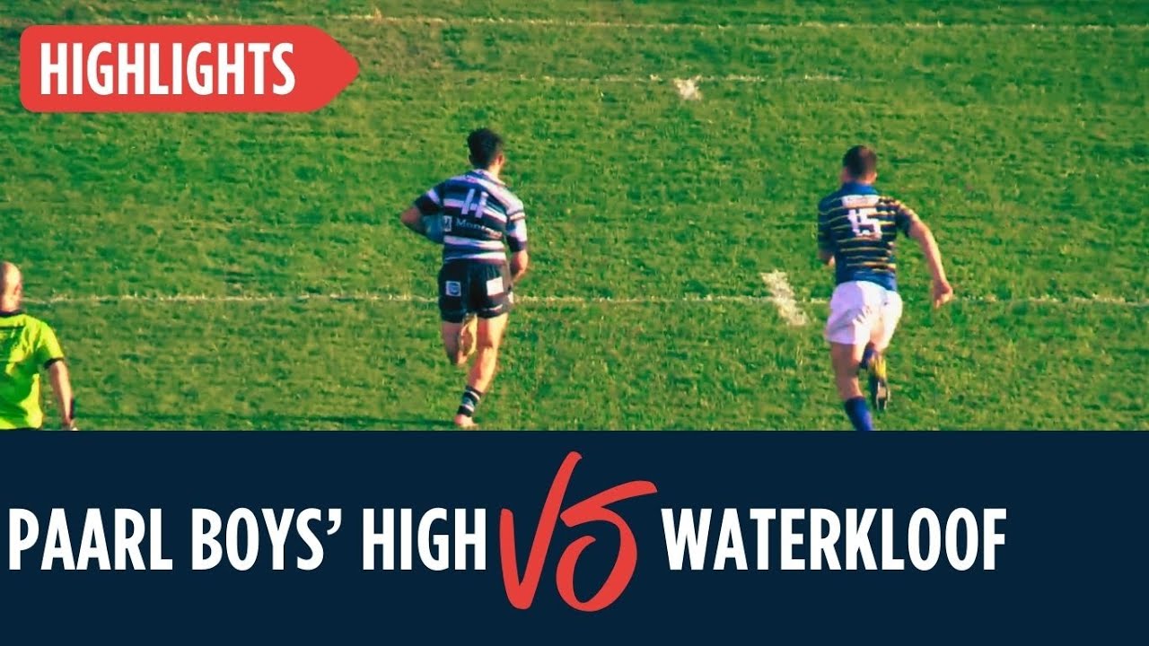 Rugby - Paarl Boys' High School vs Hoërskool Waterkloof - North South Rugby Tournament 28 March 2025