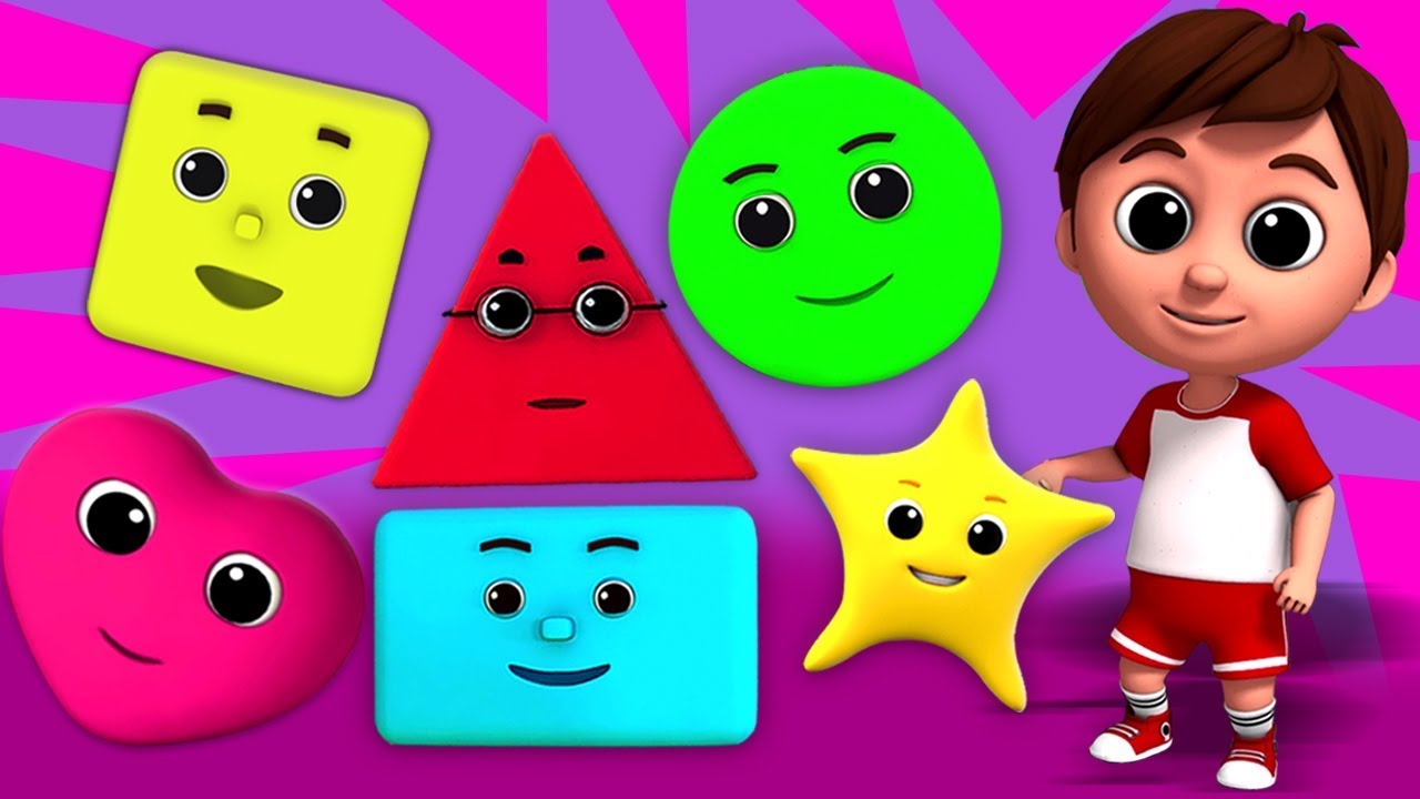 bentuk lagu | belajar bentuk dalam bahasa | Shape Song | Baby Box Indonesia | Kids Song