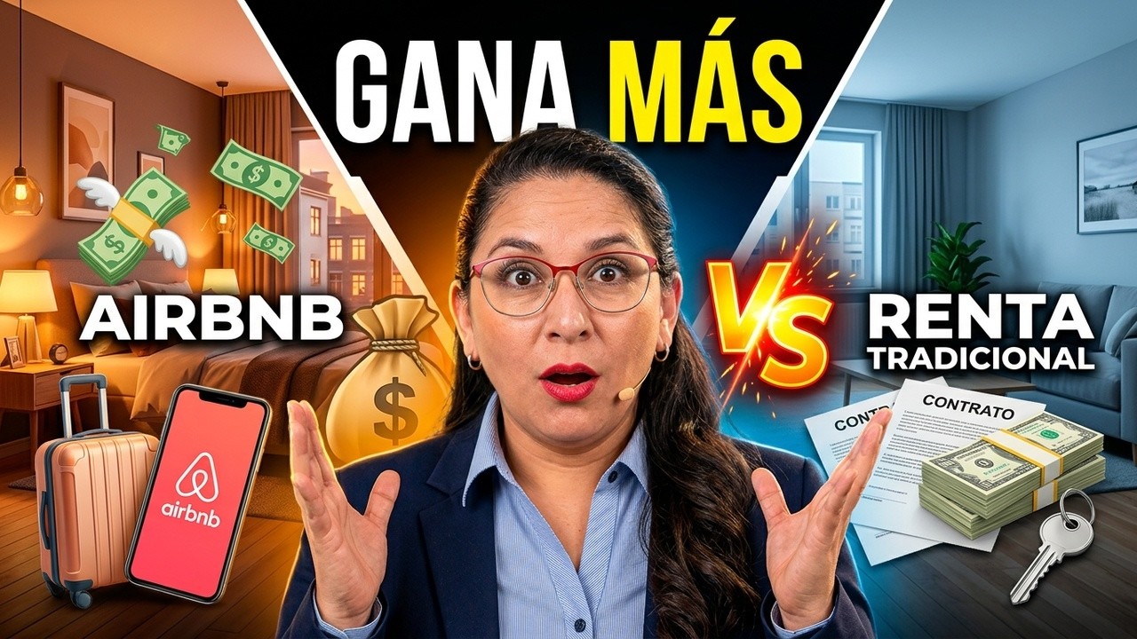 Airbnb vs renta tradicional: cuál deja MÁS dinero (sin humo)