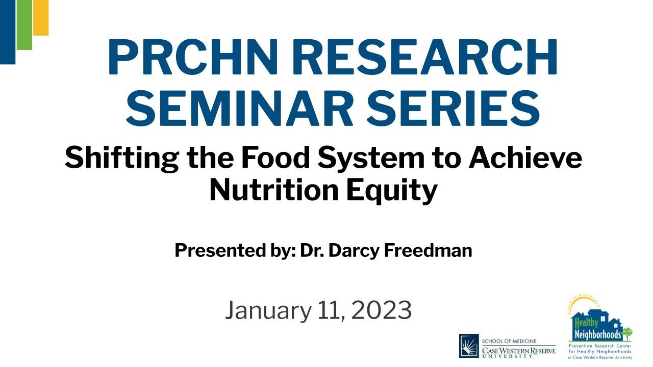 Shifting the Food System to Achieve Nutrition Equity