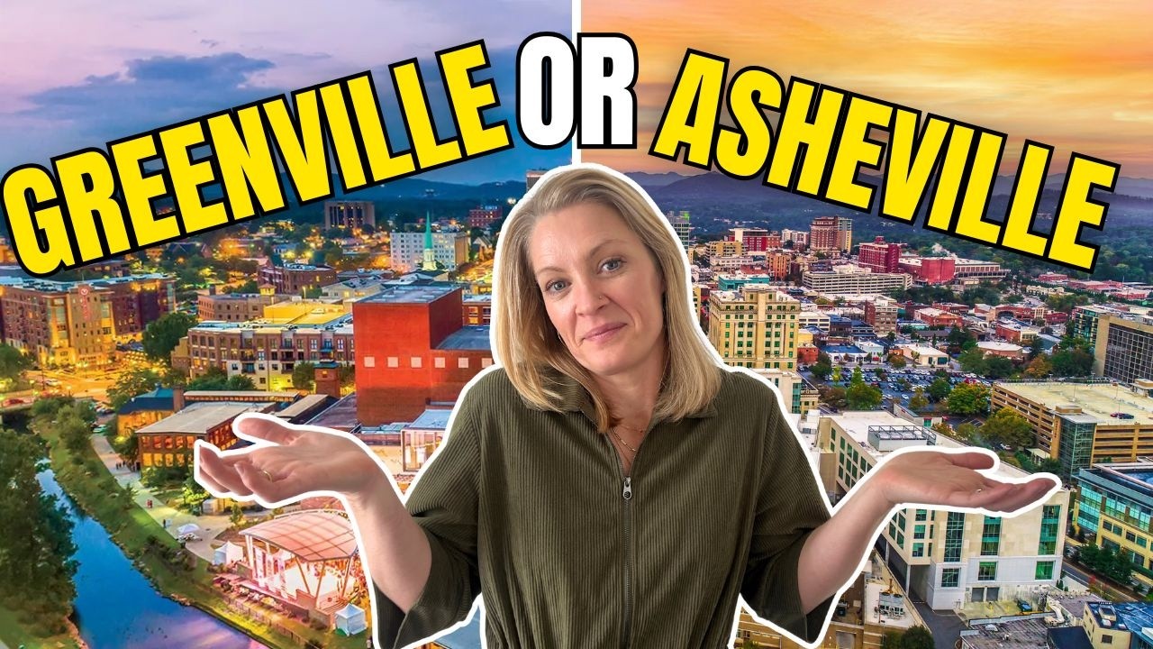 Is Greenville, SC or Asheville, NC a better place to live?