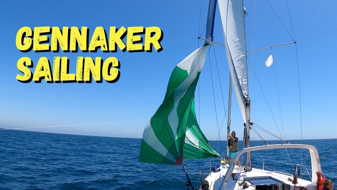 Gennaker Sailing on a Beneteau 35 in San Diego