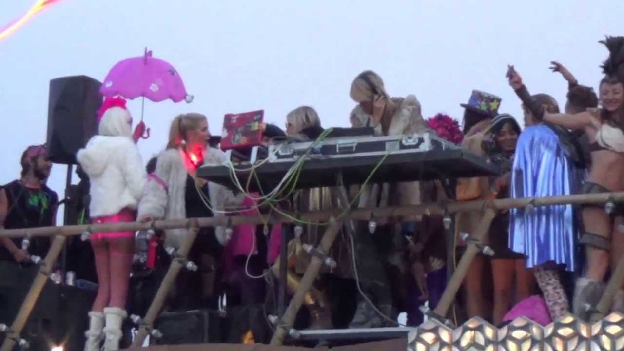 Blond:ish - Mayan Warrior - Burning Man 2013