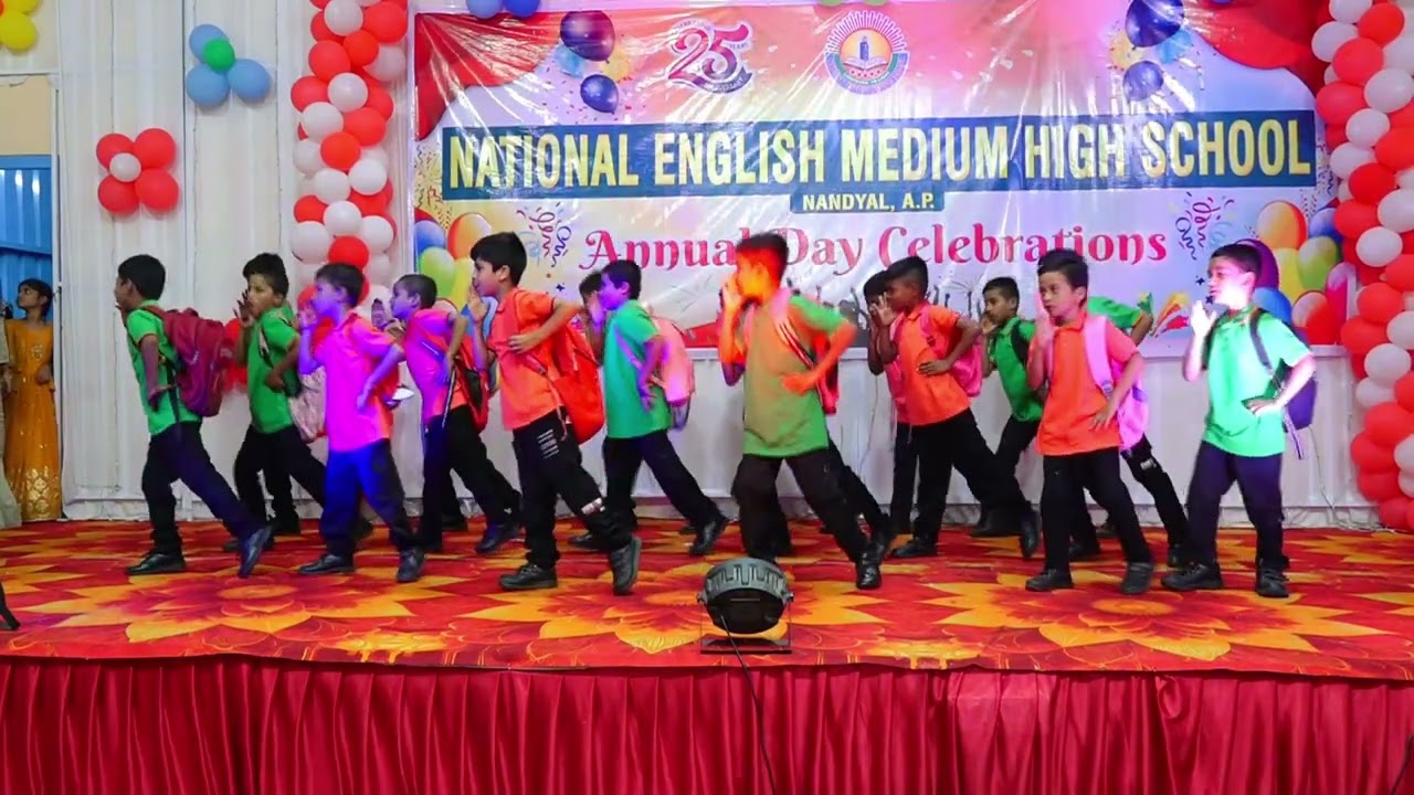 Dance By 3rd, 4th & 5th Class Boys on “School Nahi Jaana” song | National English Medium High School