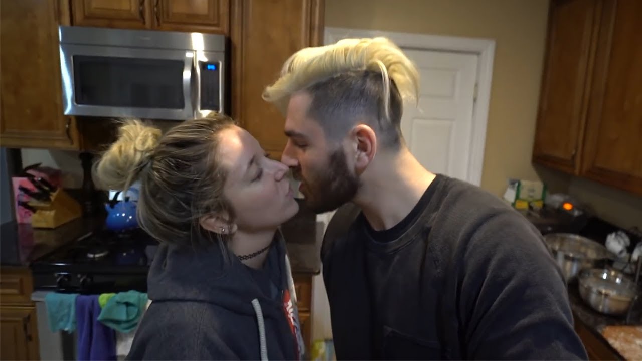 Every time Jenna Marbles and Julien Solomita kiss but they high five instead