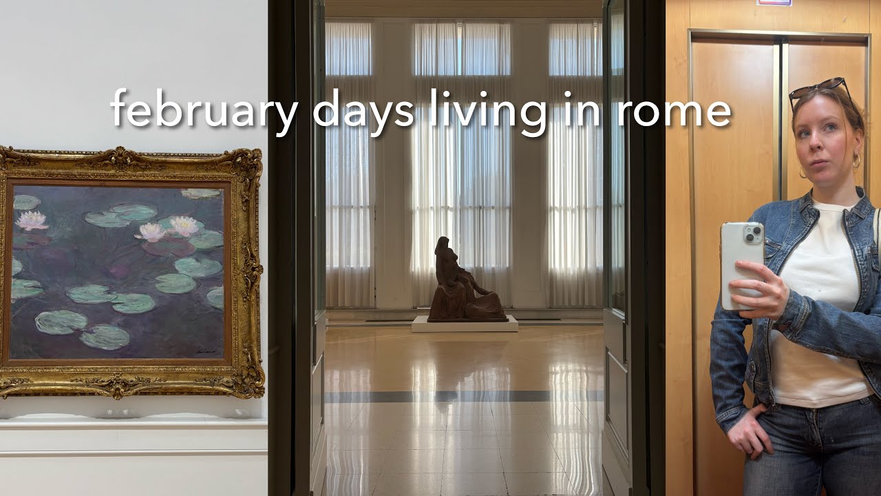 slow february days in rome