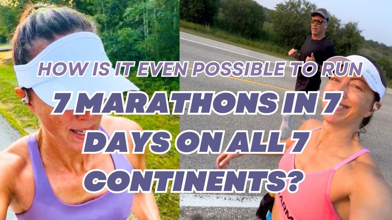 How is it even logistically possible to run 7 marathons in 7 days on all 7 continents?