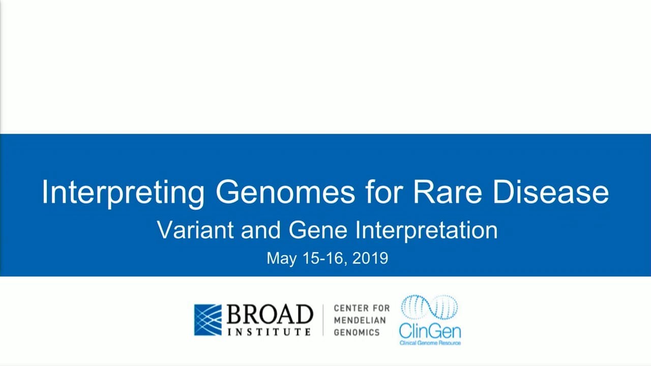 Annotation Data and its Uses - Anne O’Donnell-Luria, MD, PhD