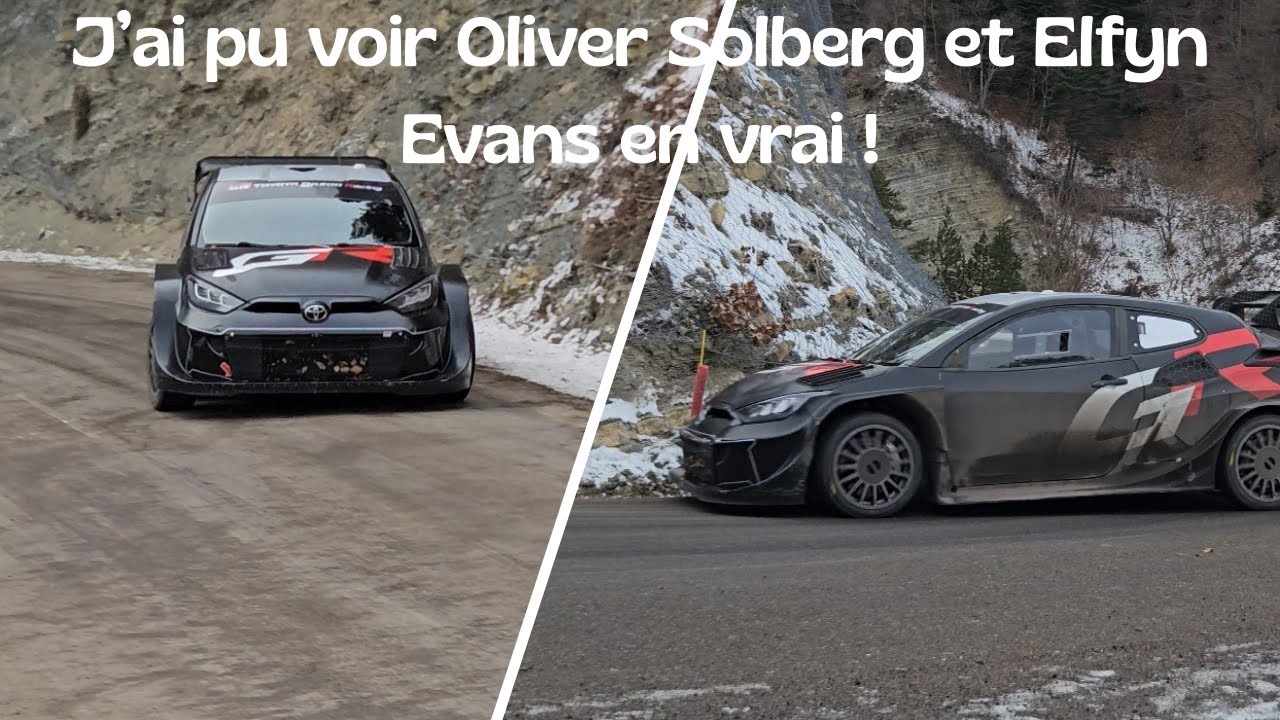 J'AI PU VOIR DES RALLY 1 ROULER EN VRAI !