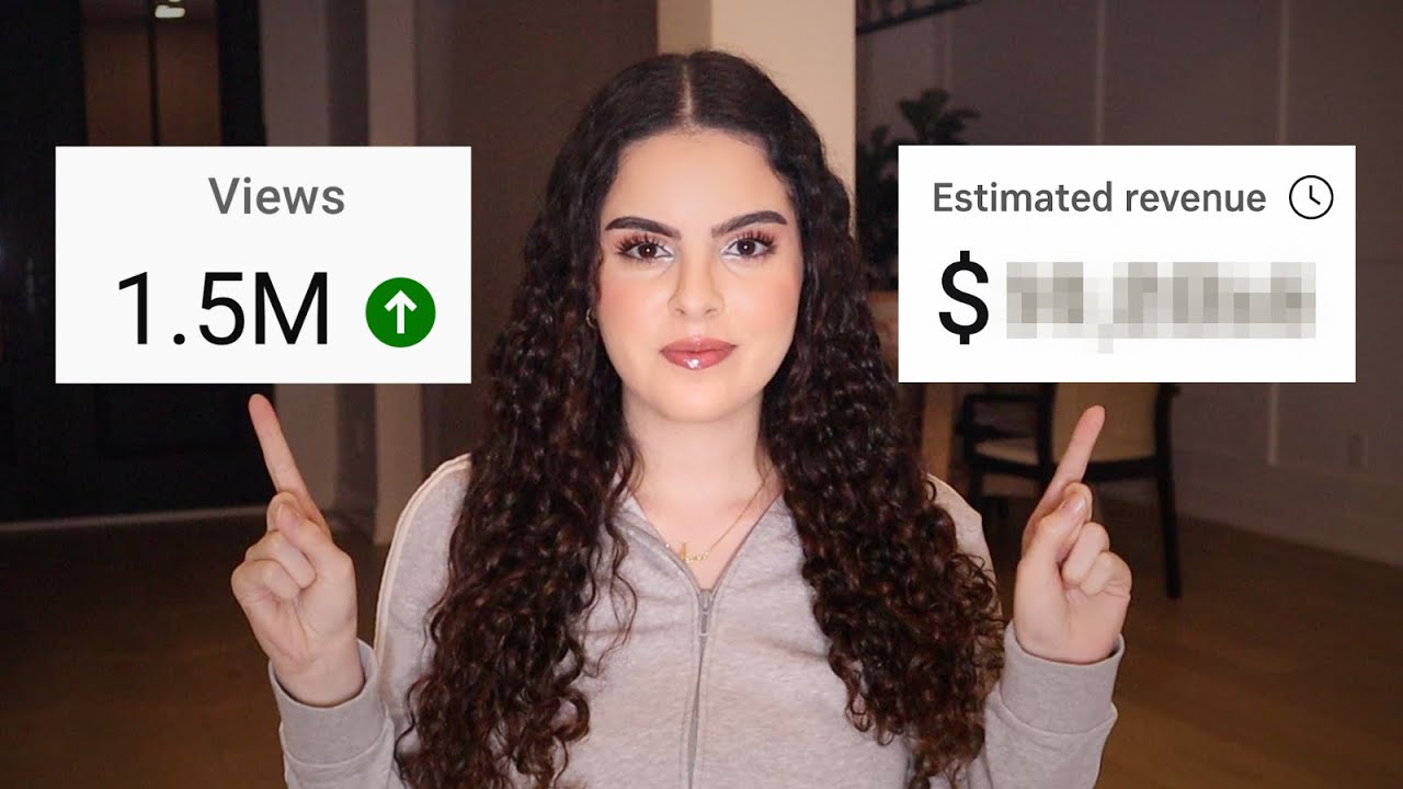 How Much YouTube Paid Me For 1,500,000 Views (You Won’t Believe It)