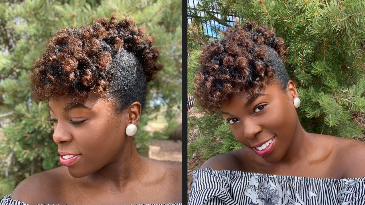 how to get a big puff with short hair