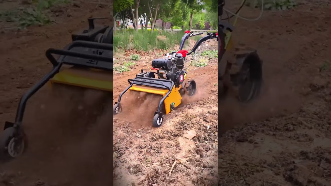 Modern agricultural innovation, easy to operate soil loosening machine 
