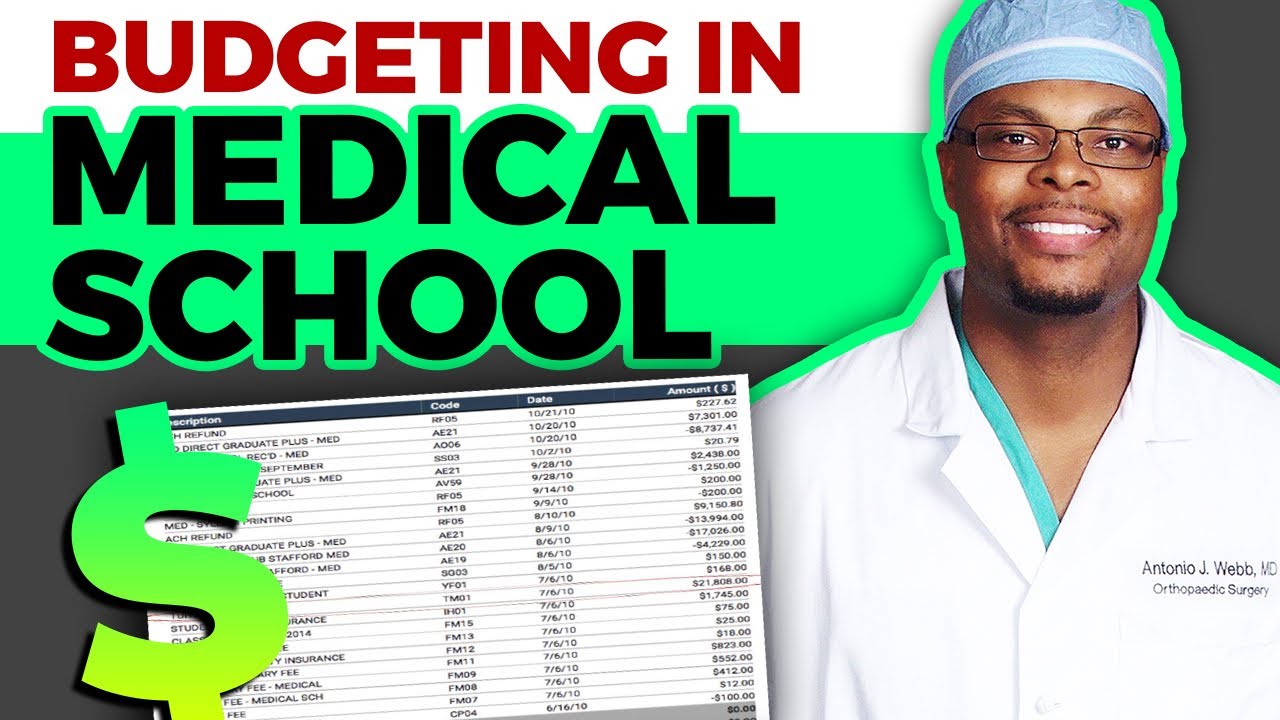 Budgeting in Medical School | Tips for Living on a Budget!