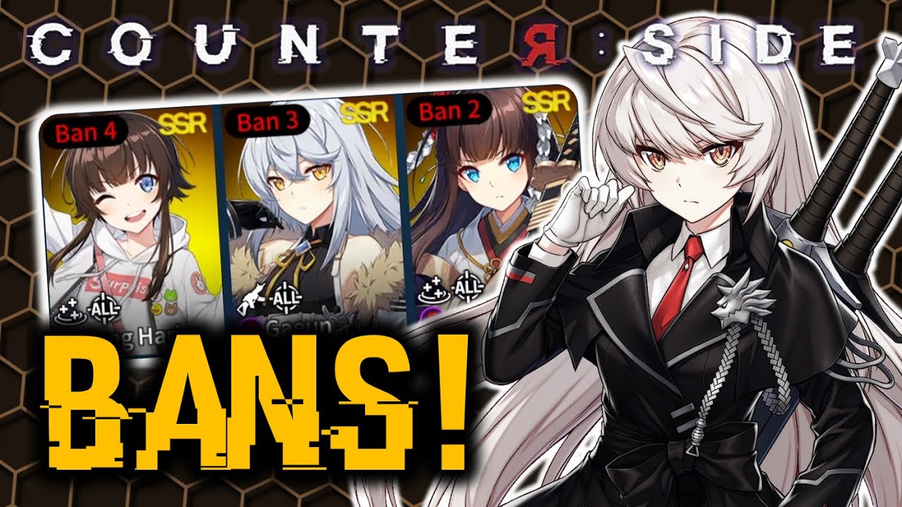 CURIAN'S FIRST BAN! YANG HARIM BAN 4?! | CounterSide