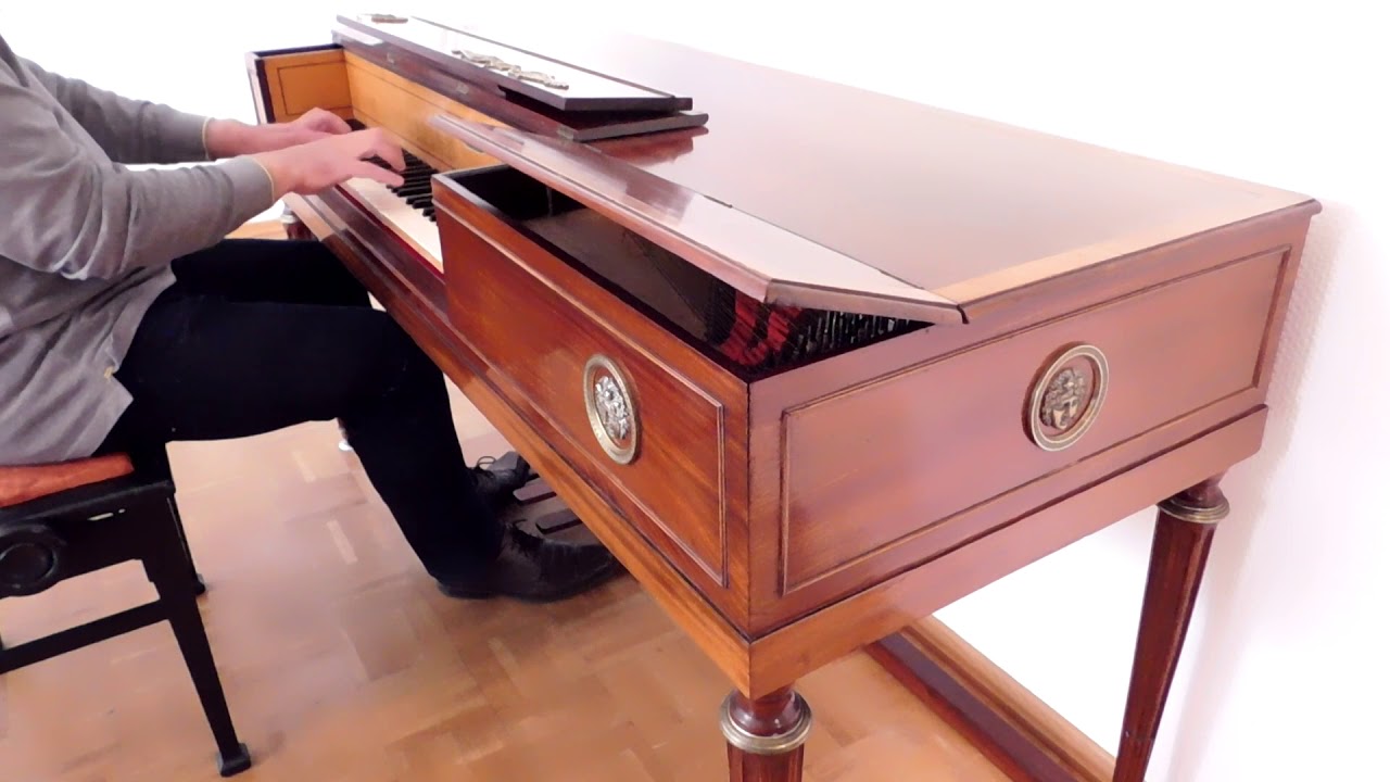 Square Piano Erard frères (Paris 1803) - Beethoven, Bagatelle C (WoO 56, 1804)