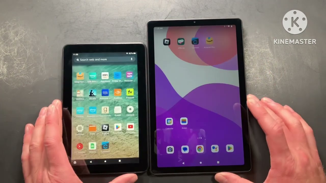 Lenovo Tab M9 Vs Amazon Fire 7 Speed Test