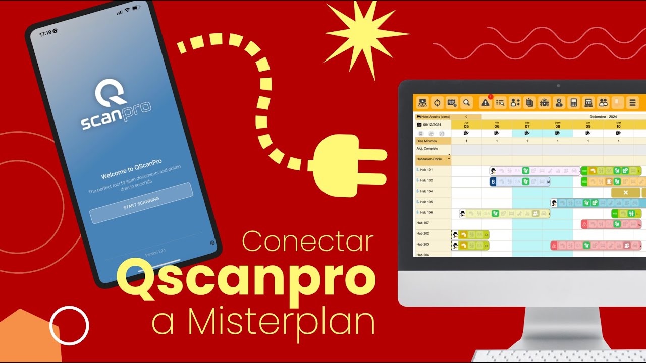 Cómo conectar Qscanpro a Misterplan