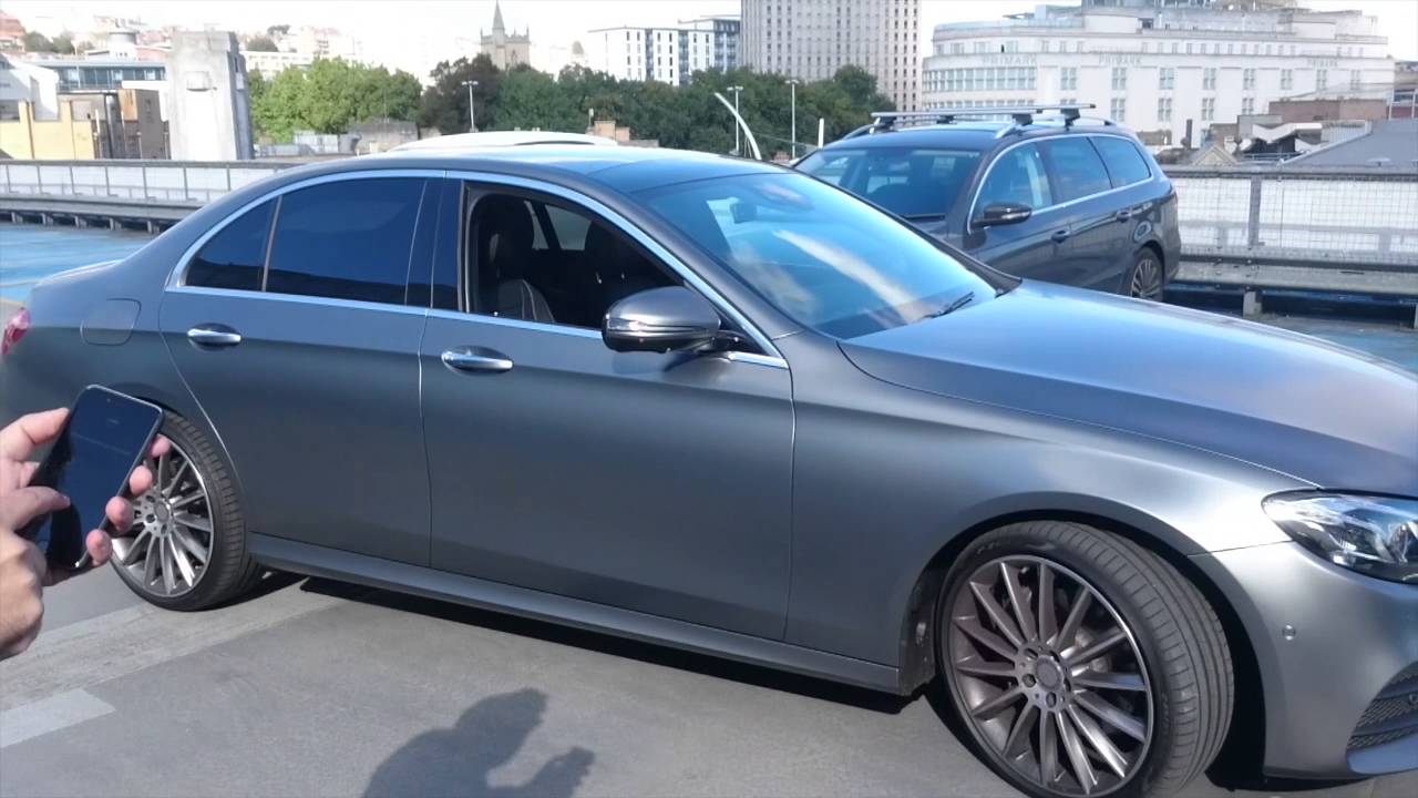 Testing Mercedes' Parking Pilot