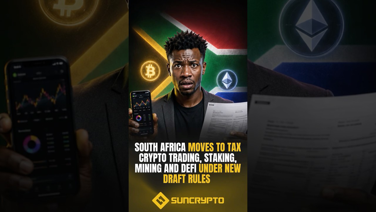 South Africa Plans New Crypto Tax Rules!