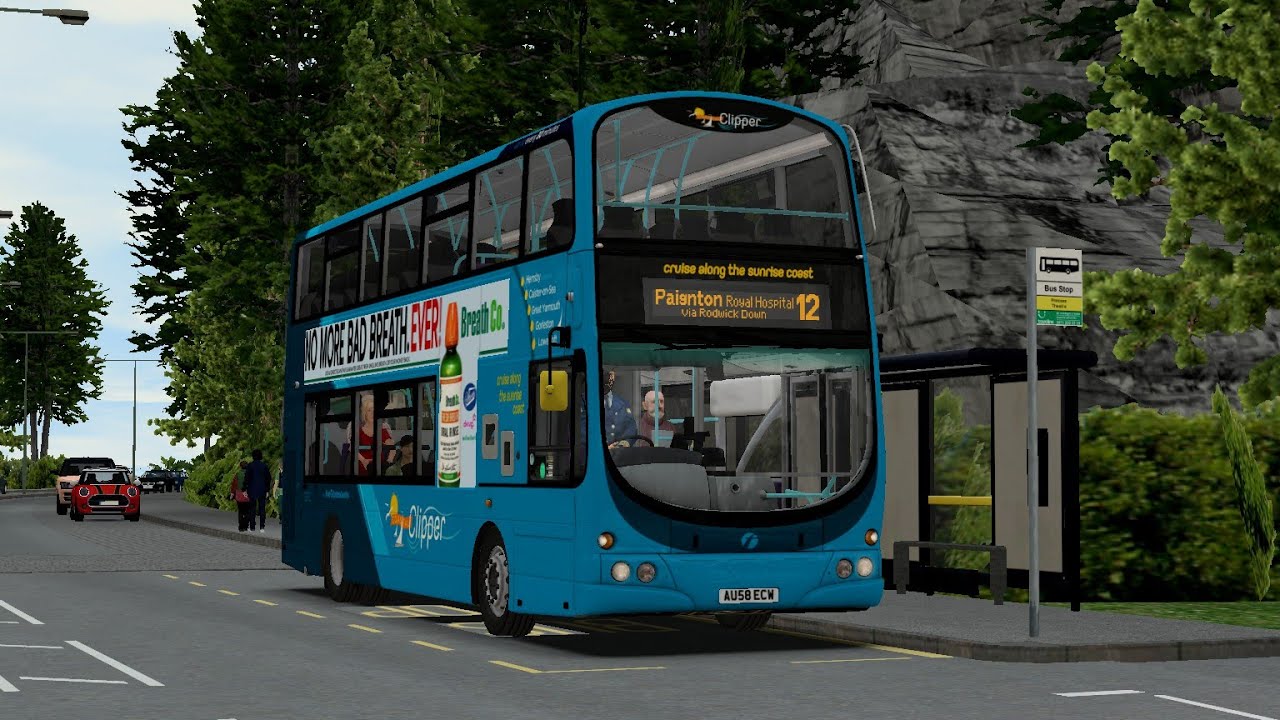 Omsi 2: Westcountry 3.03 Route 12 - B9TL Eclipse Gemini