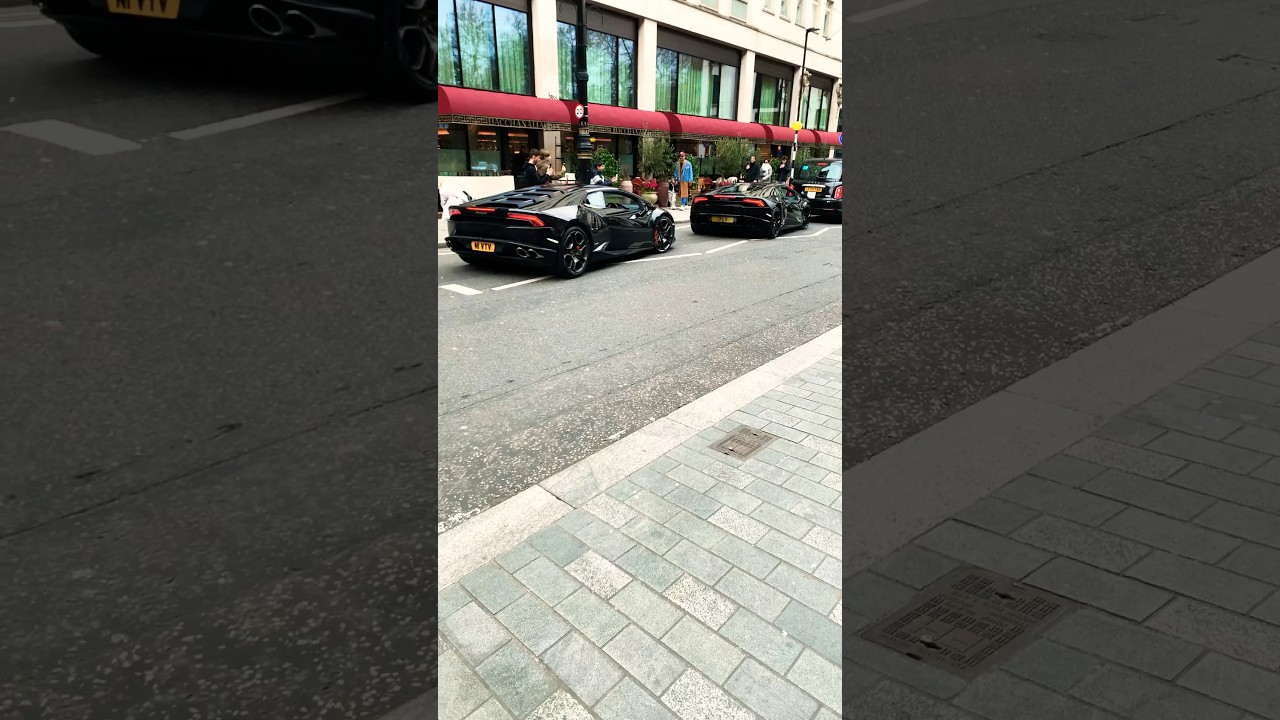 CRAZY LOUD LAMBORGHINI HURACUN REVVING! #trending #shorts #viral #youtube #subscribe #lambo #cars