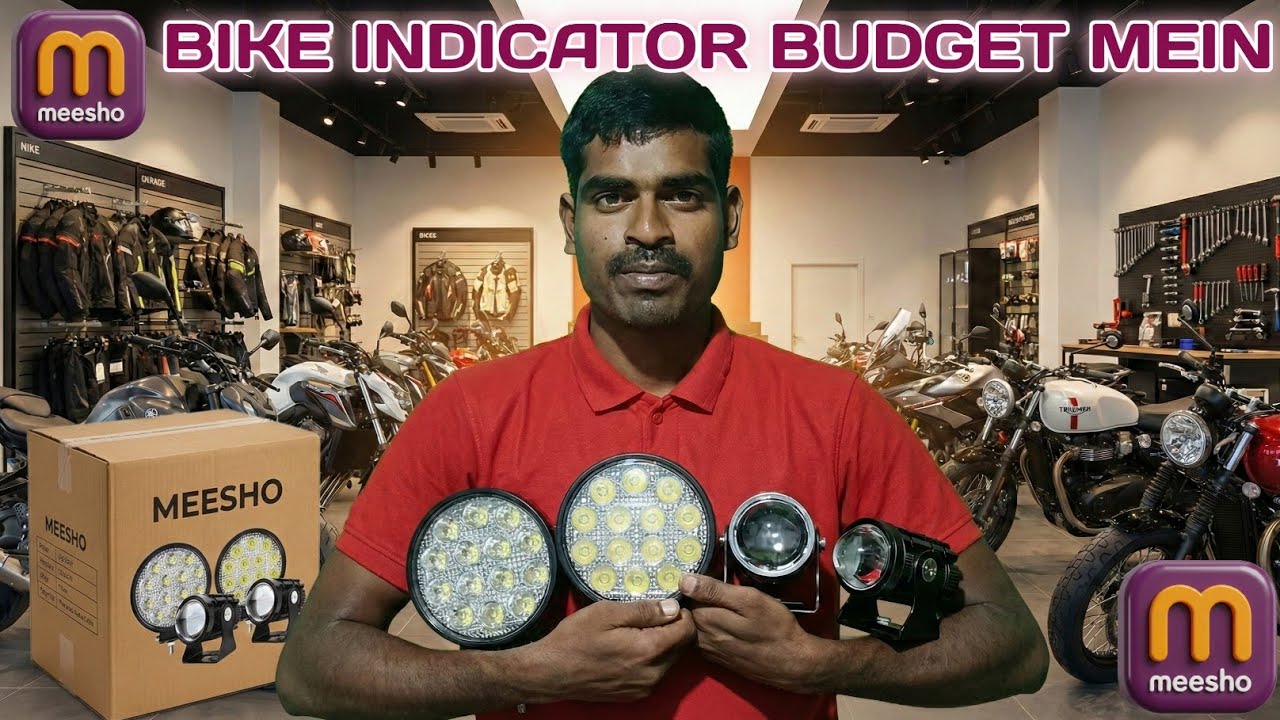 Ye Bike Side Light Raat Mein Kamaal Kar Deta Hai 😱 | Must Have for Night Ride