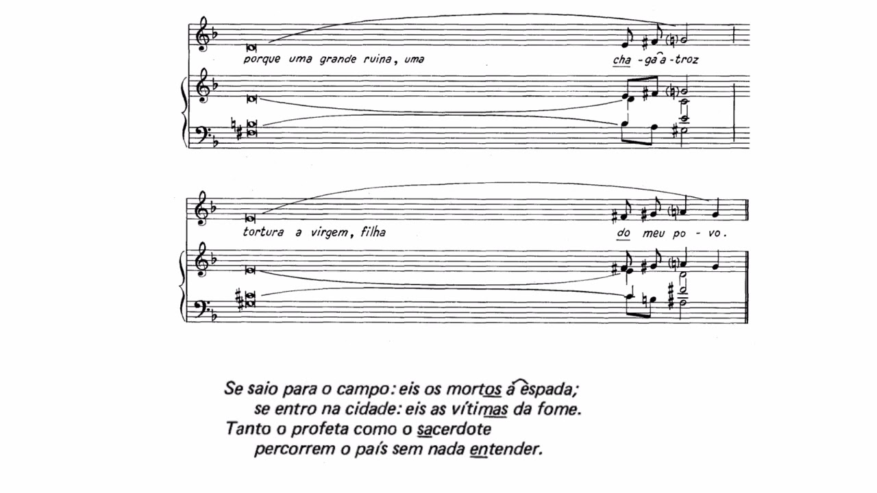 Reconhecemos, Senhor-M. Faria
