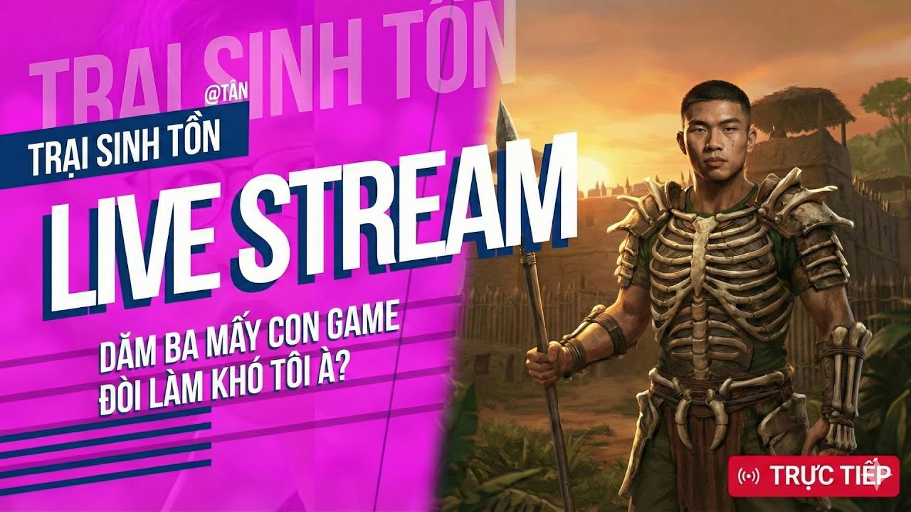 🔴 [LIVE] Trại Sinh Tồn: Phá Đảo Craft To Exile 2 - Dăm Ba Cái Modpack Này Đòi Làm Khó tôi?