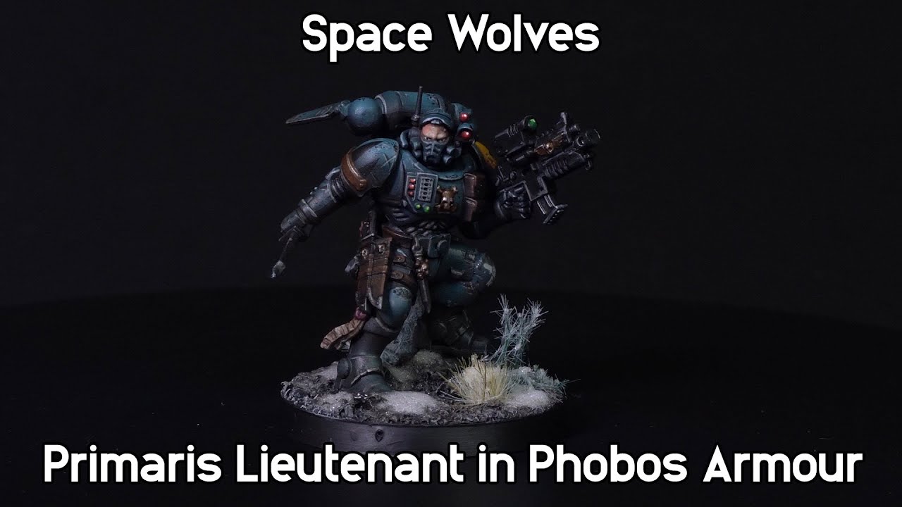 Paintomancy Insights: So bemalt Gini ihren Space Wolves Primaris Lieutenant in Phobos Armour