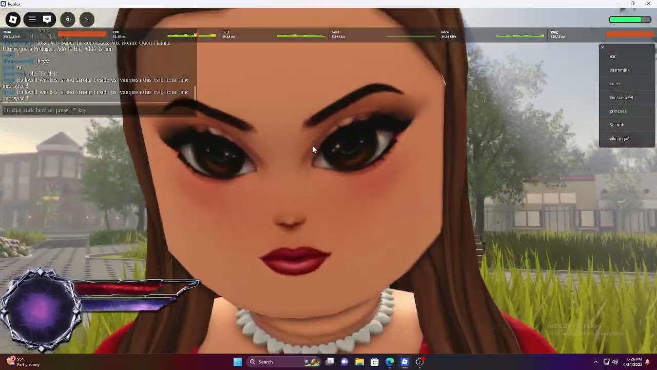 Phoebe Halliwell Gameplay (TPOW ROBLOX)