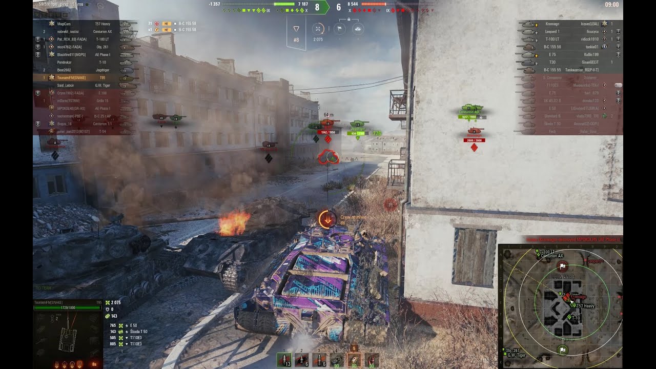 T95, Pascucci's Medal in Ghost Town - by TsunamiFM