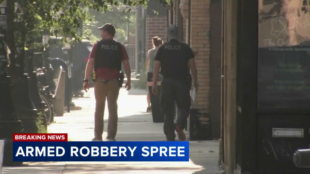 Chicago police investigating another armed robbery spree