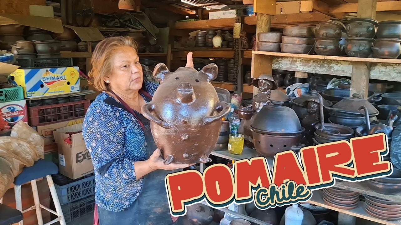 Visitamos Pomaire: Conoce a la artesana que mantiene viva la historia de Chile 😍🇨🇱