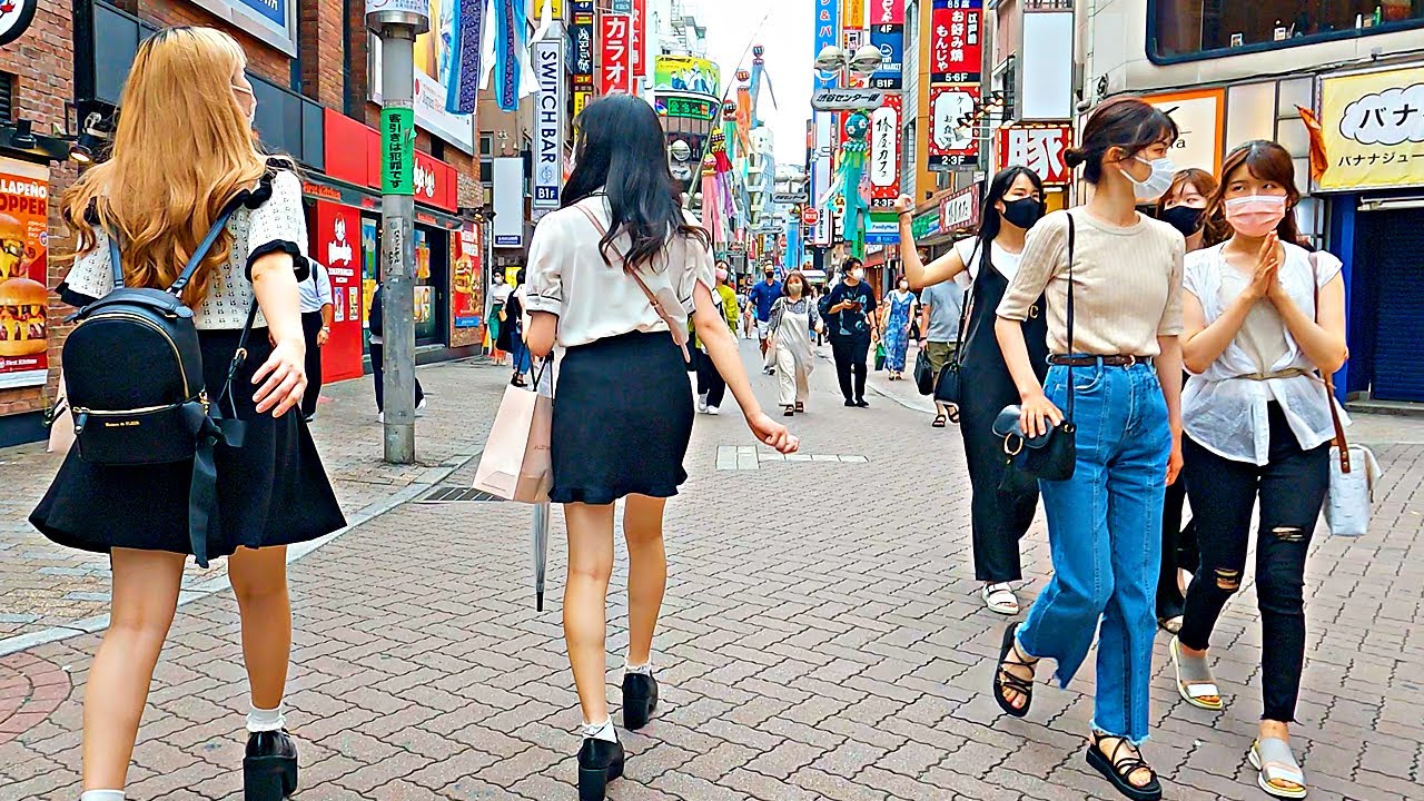 【Shibuya Walk】A lively city during Olympics【4K】