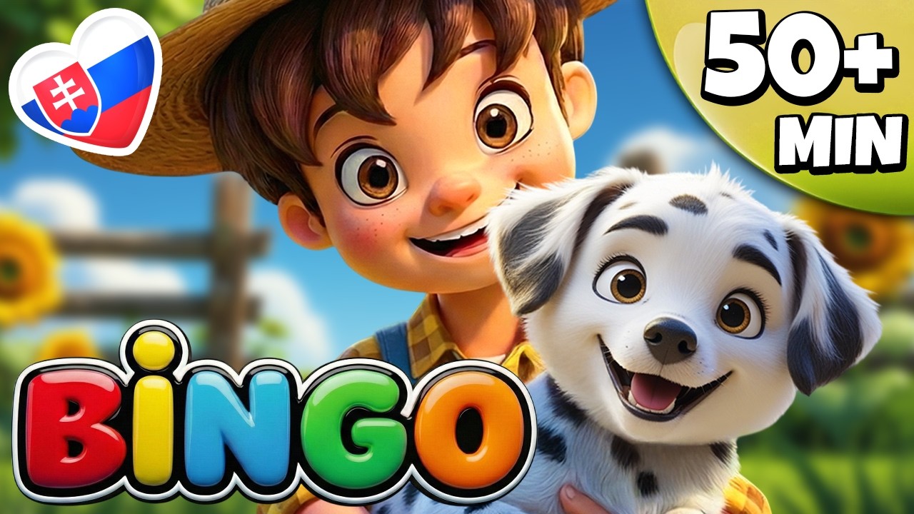 BINGO🐶|🎶Ďalšie pesničky pre deti v slovenčine | BÉBA | 50+ MIN