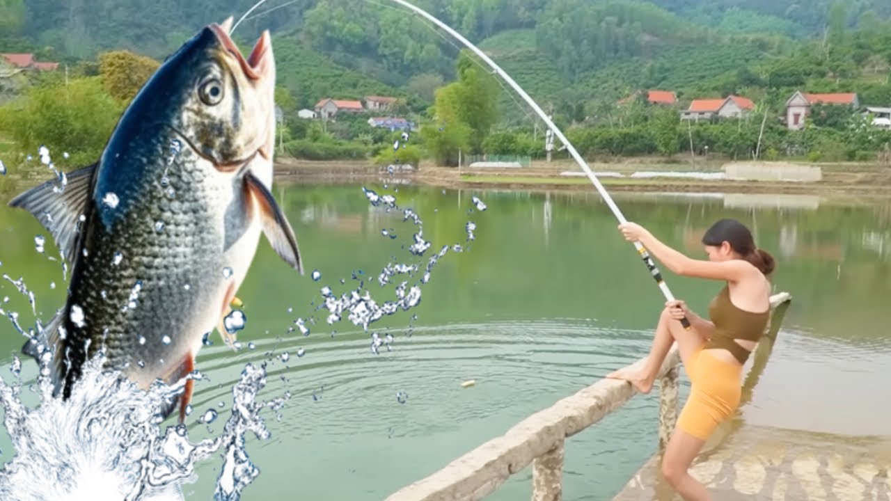 美女用王八換釣費，不料竟中了老闆圈套，釣到明年也回不了本【女釣友微微】
