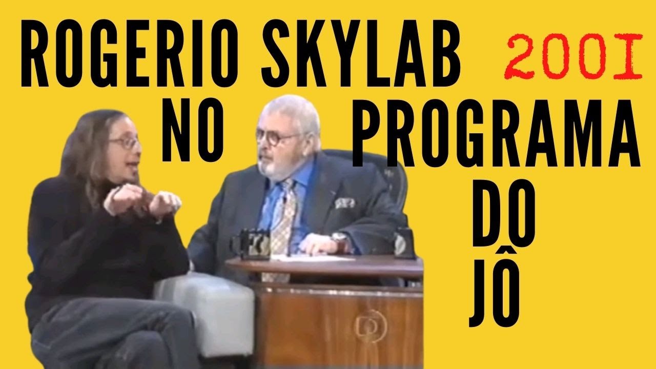 ROGERIO SKYLAB NO PROGRAMA DO JÔ EM 2001 (SOM MELHORADO)