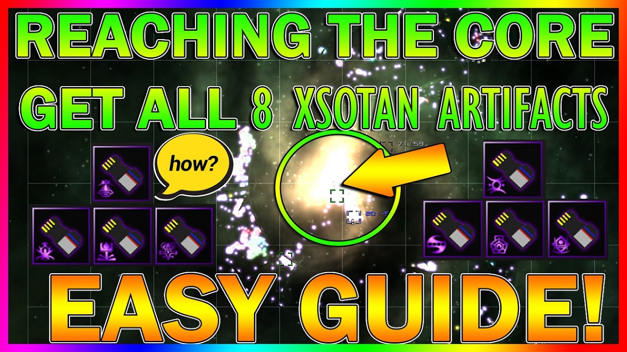 COMPLETE! GUIDE | HOW TO GET ALL 8 Xsotan Artifacts EASY | AVORION | REACHING THE CORE | GUARDIAN