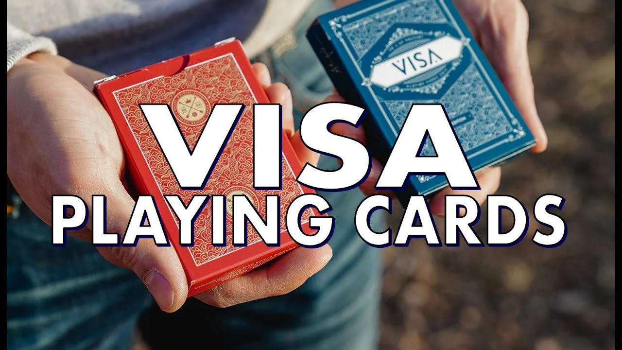Deck Review - Visa Playing Cards - The Blue Crown