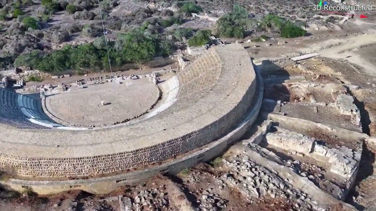Drone Photogrammetry - Digital Reconstruction of Salamis Ruins