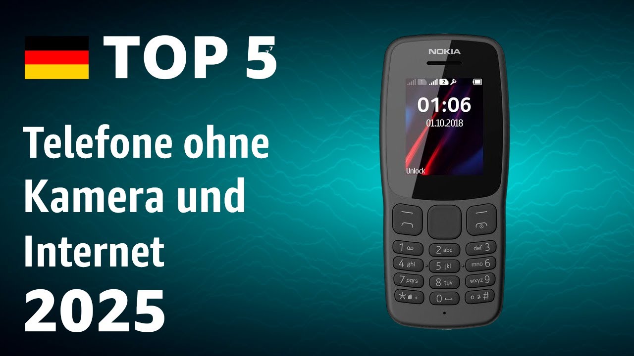 TOP-5: Die besten Telefone ohne Kamera und Internet &ndash; Test 2025