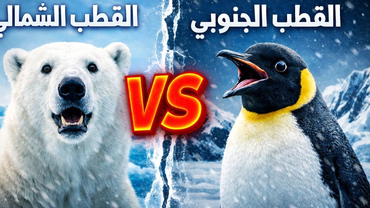 لماذا القطب الشمالي يختلف كلياً عن القطب الجنوبي؟ حقائق صادمة